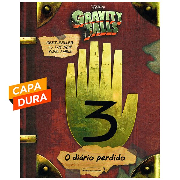 O Diário Perdido de Gravity Falls - Vol. 3 - Capa Dura