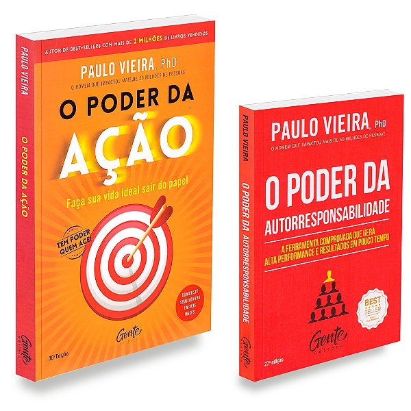 Livro O Poder da Ação + O Poder da Autorresponsabilidade