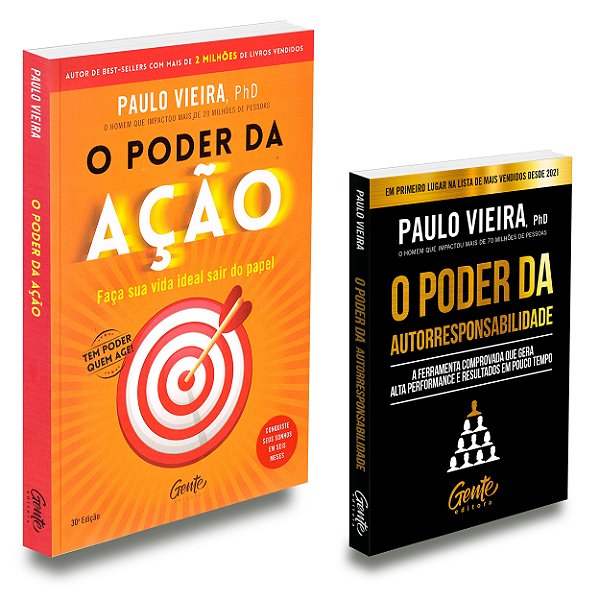 Livro O Poder da Ação + O Poder da Autorresponsabilidade