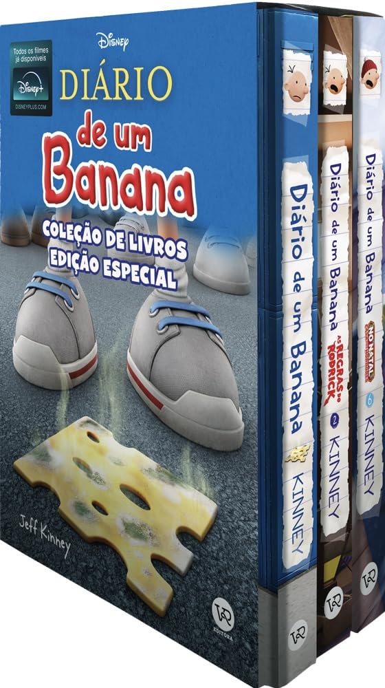 Box Diário De Um Banana - Edição Especial Disney