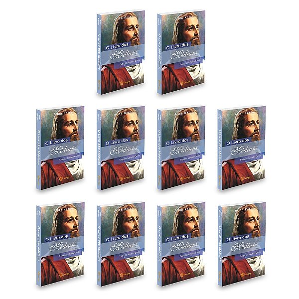 Kit 10 O Livro Dos Médiuns - 10 Livros