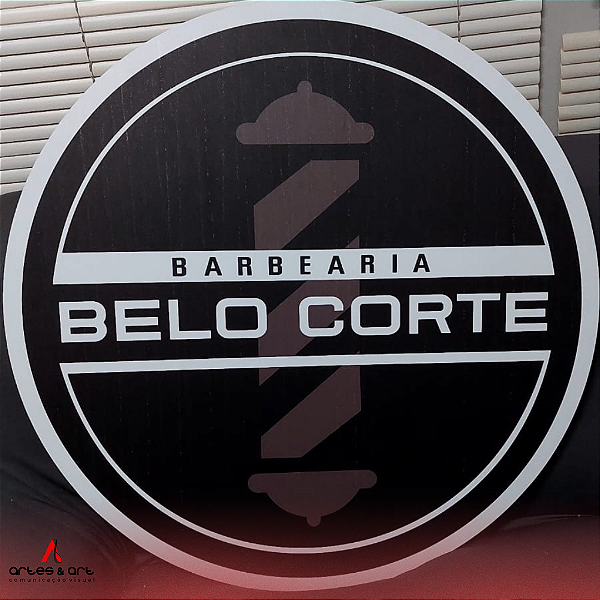 Logo em PVC 20mm Adesivado