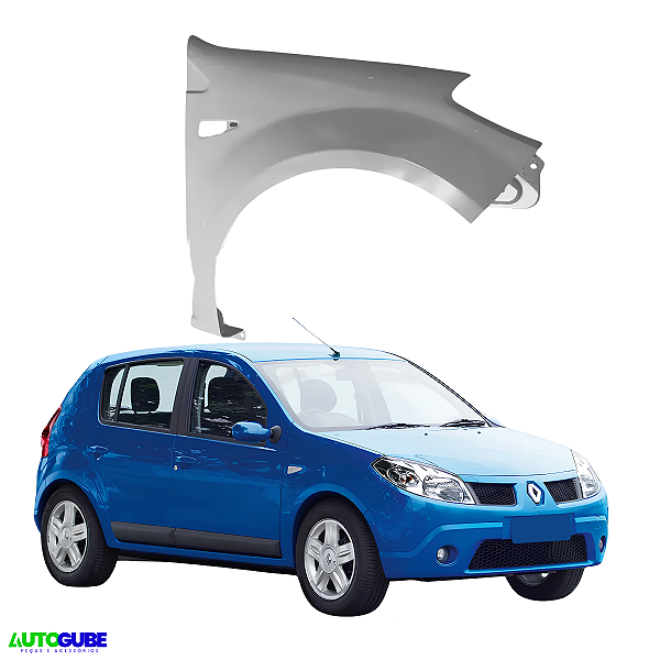 Paralama Sandero 2008 2009 2010 2011 2012 2013 2014 Lado Esquerdo