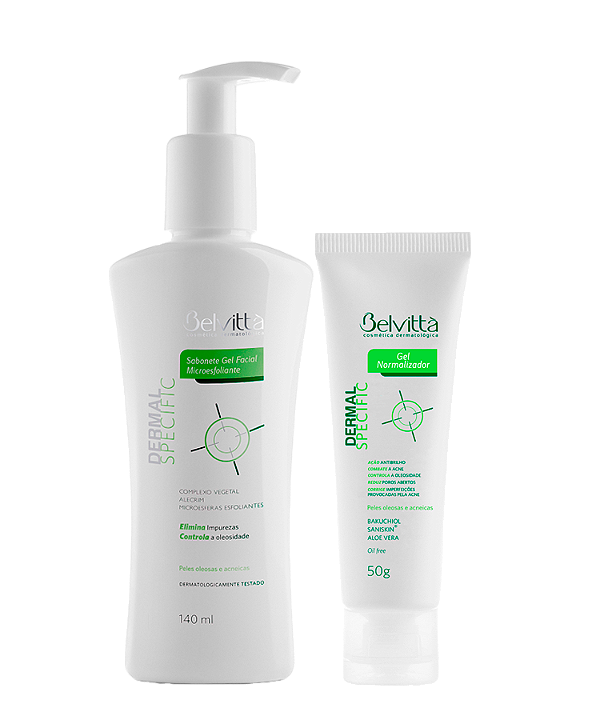 kit Controle da Oleosidade e da Acne