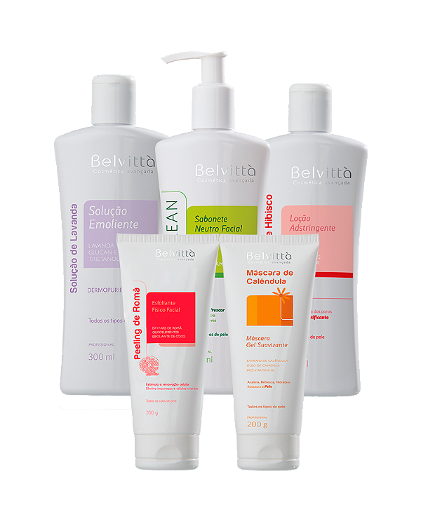 Detox Facial Kit para Limpeza de Pele