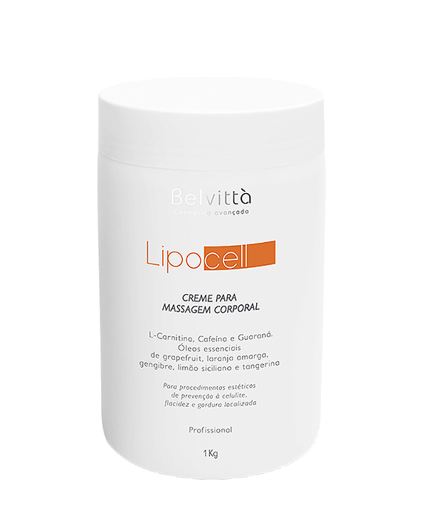 Lipocell Creme para Massagem Corporal Liporredutor