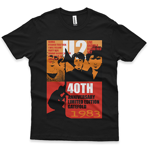 Camiseta Classic - Red Sky live 1983