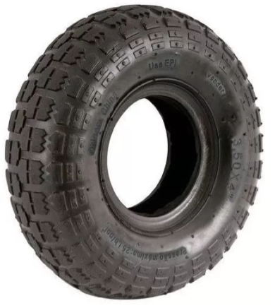 Pneu Industrial 4.10/3.50-4 2PR C/ Câmara de Ar