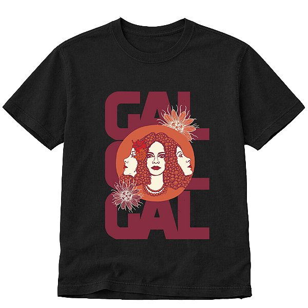 Camiseta Preta - GAL O MUSICAL