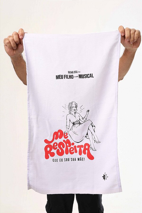 Pano de Prato Dona Herminia - Meu filho é um Musical