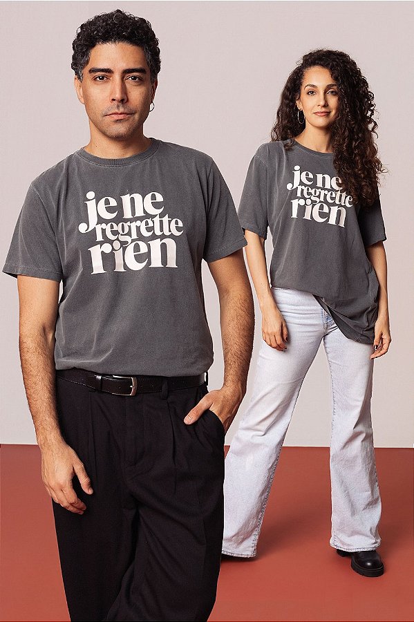 Camiseta Je ne Regrette rien- Piaf