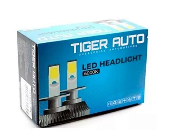 KIT SUPER LED H1 6000K 12V C/REATOR S/COOLER
