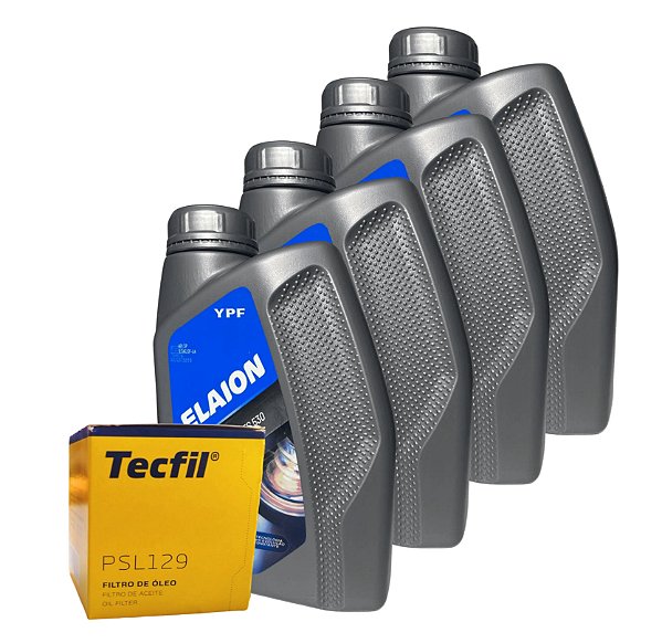 KIT: FILTRO DE ÓLEO PSL129 TECFIL + ÓLEO ELAION 5W30