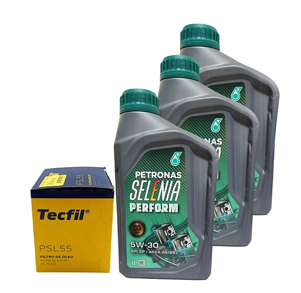 KIT: FILTRO DE ÓLEO PSL55 TECFIL + ÓLEO SELENIA 5W30