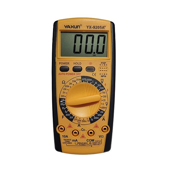 MULTIMETRO DIGITAL YAXUN YX-9205A+