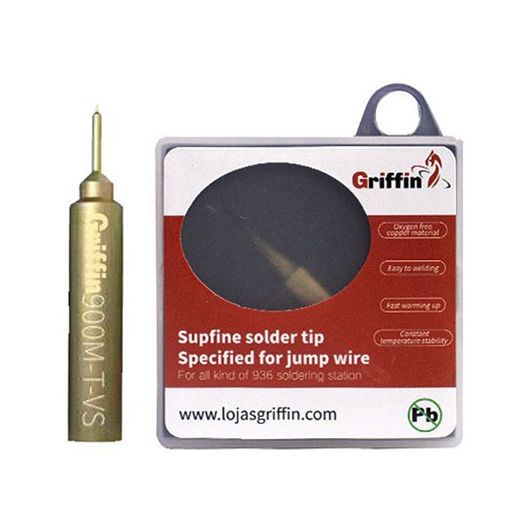 PONTA DE SOLDA GRIFFIN 900M-T-VS RETA