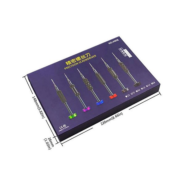 KIT CHAVES SIRPU H.006 COM 6 PEÇAS