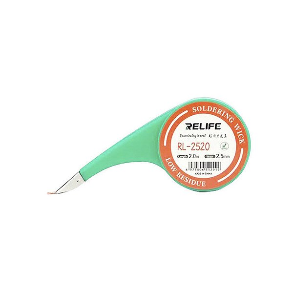 MALHA DE SOLDA RELIFE RL 2520 - 2.5mm