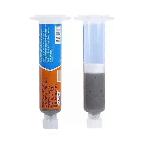 SOLDA EM PASTA MECHANIC 183º XGZ40 SERINGA 35G