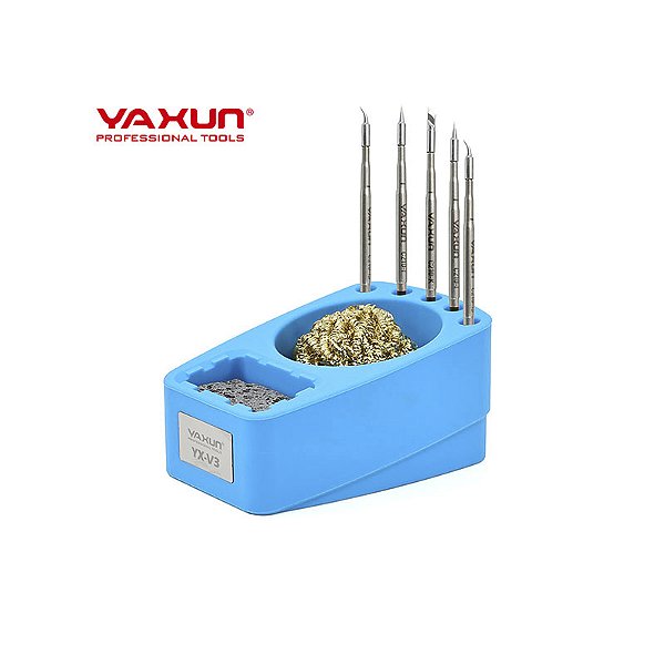 SUPORTE COM ESPONJA METALICA E VEGETAL YAXUN YX-V3