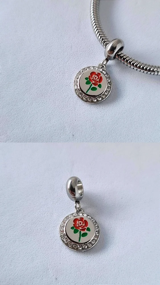 Berloque Rosa