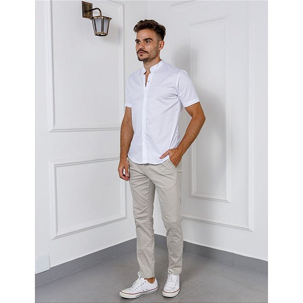 Camisa Gola Padre Manga Curta