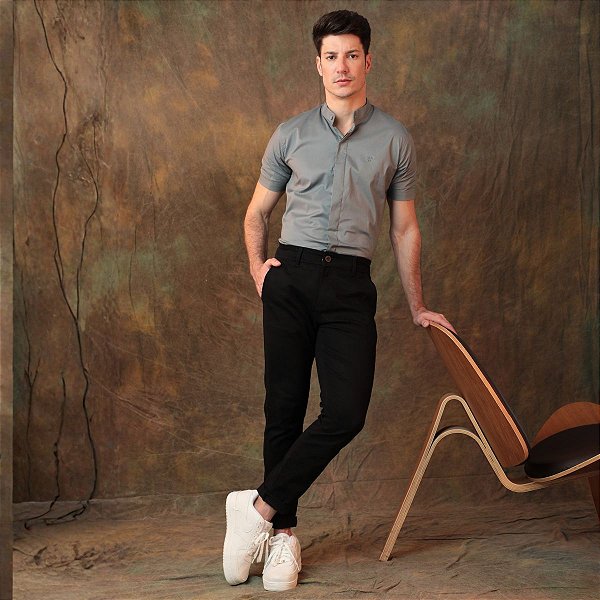 Camisa Gola Padre Manga Curta