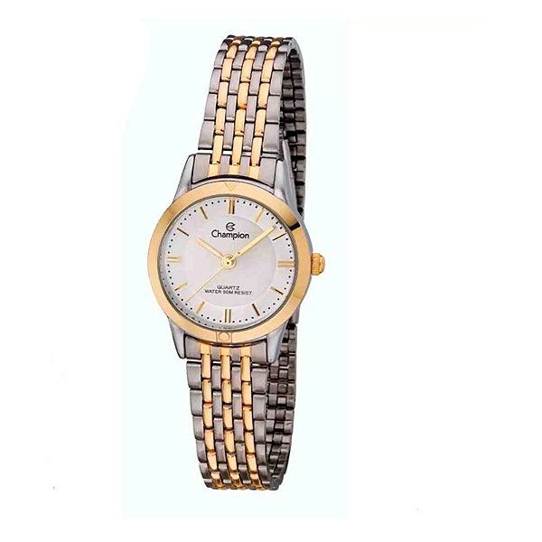 Relógio Champion Feminino com Semi Joia - Bicolor Mini - CH26659C