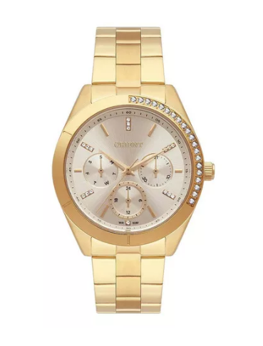 Relógio Orient Feminino - Eternal Dourado com Mostrador Branco - FGSSM086.C1KX