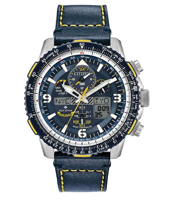 Relógio Citizen Promaster Eco-Drive Blue Angels Skyhawk - JY8078-01LN - Radio Controlled