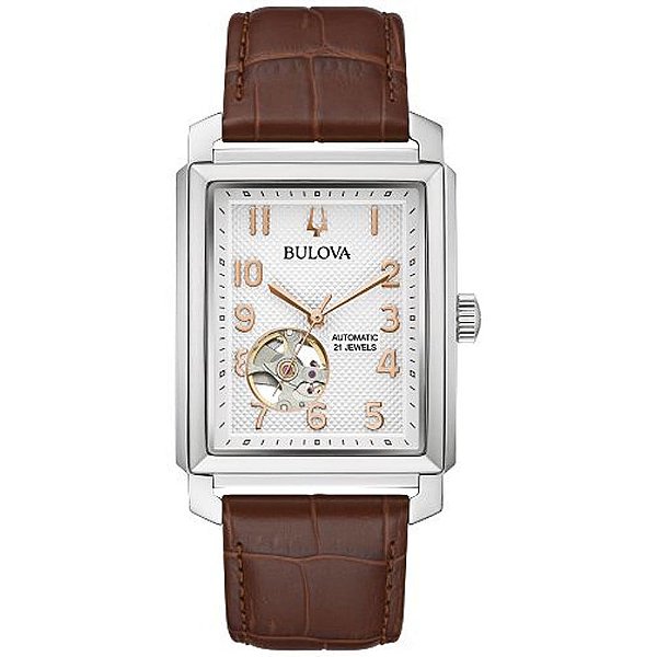 RELOGIO BULOVA AUTOMATICO 96A268N SUTTON