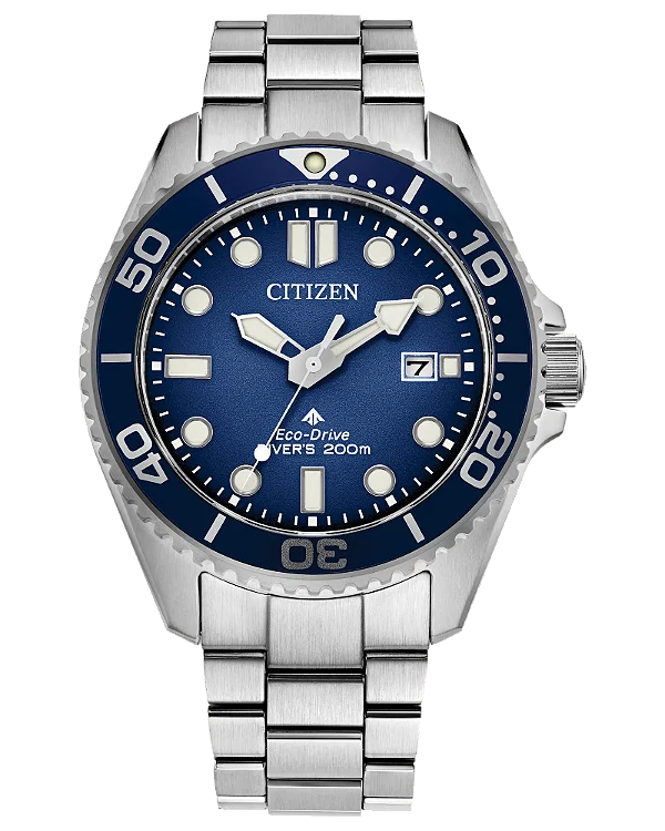 Relógio Citizen Promaster BN0260-54L Eco-Drive Azul Safira