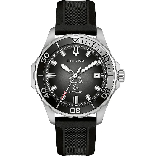 RELOGIO BULOVA MARINE STAR 200M SAFIRA