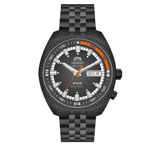Relógio Orient King Diver YN6PP028G1GX Masculino Automático Preto IP Black