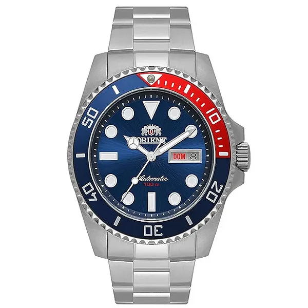 Relógio Orient Masculino Automático F49SS026NH-D1SX Aço Prata