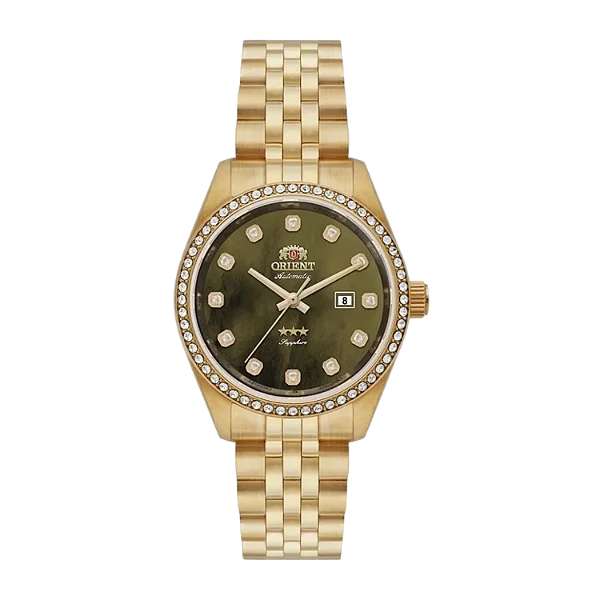 Relógio Feminino Orient 3 Estrelas Elegance Automático NH5GG001-E1KX