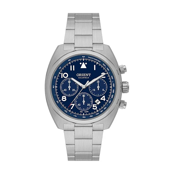 Relógio Orient MBSSC297 D2SX Solartech Cronógrafo MBSSC297-D2SX