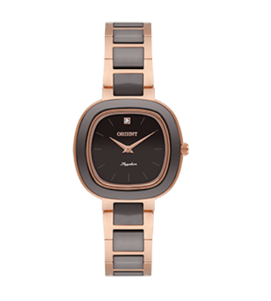 Relógio Orient Feminino - Ceramic Rosegold - LTSK0013-G1RG