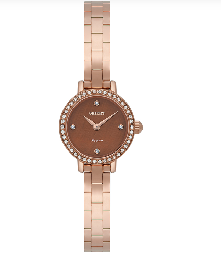 Relógio Orient Feminino - Mini Rosegold - FRSS0125-N1RX