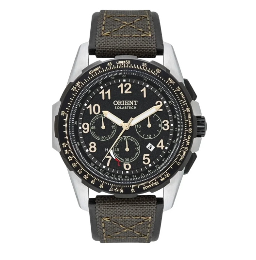 Relógio Orient Masculino - Elite Air SolarTech - MBSNC007-P2EX