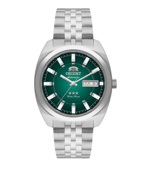 Relógio Orient Masculino - Heritage 3 Stars Automático - YN6SS005-E1SX