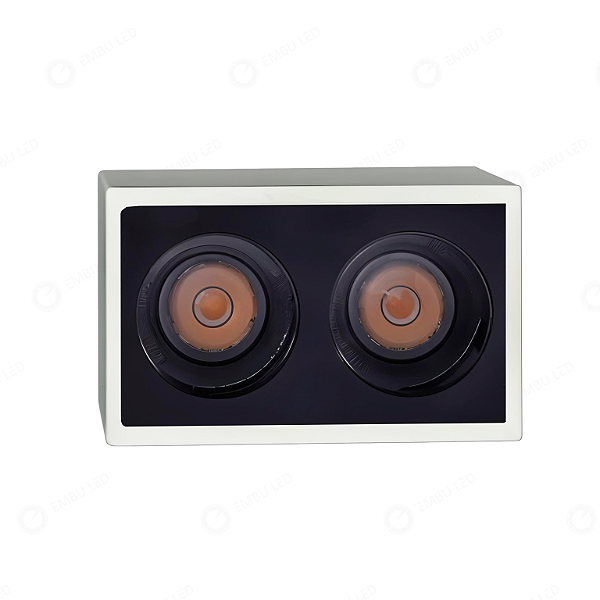 SPOT SOBREPOR MATRIX 4W BRANCO 3000K 120LM