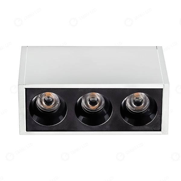 SPOT SOBREPOR TRIAD 6W BRANCO 3000K 450LM