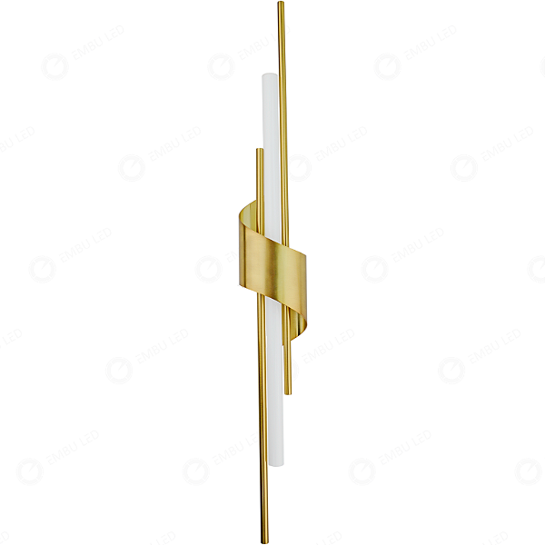 EBAR80442 ARANDELA HARMONIA DOURADA 12W 3K4K6K IP20BIVOLT