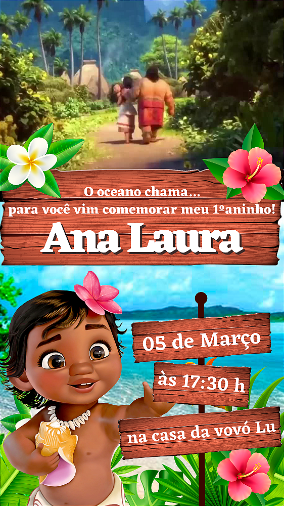 Criação de Convite Digital Personalizado COM VIDEO