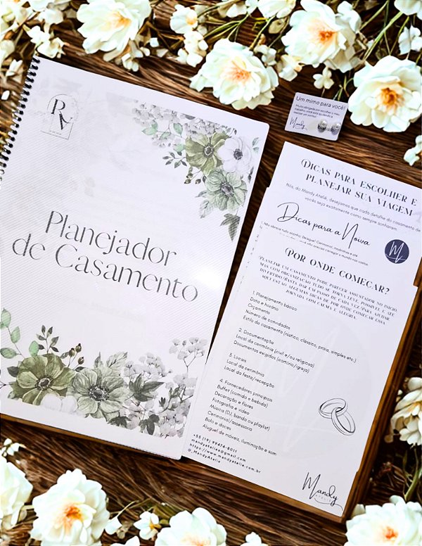 Planejador de casamento DIGITAL (PDF)
