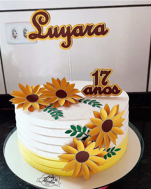 Arquivo digital tema girassol