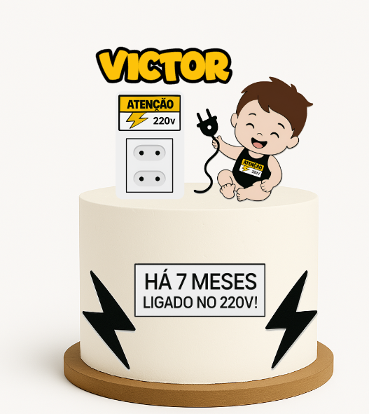 Arquivo digital tema 220 v menino