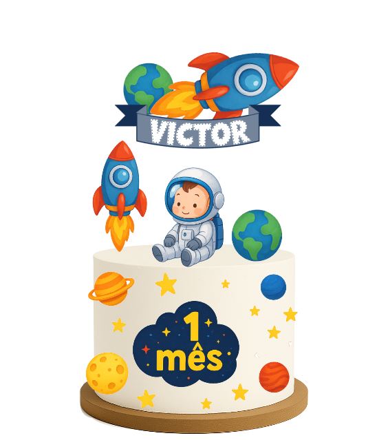 Arquivo digital tema Astronauta menino