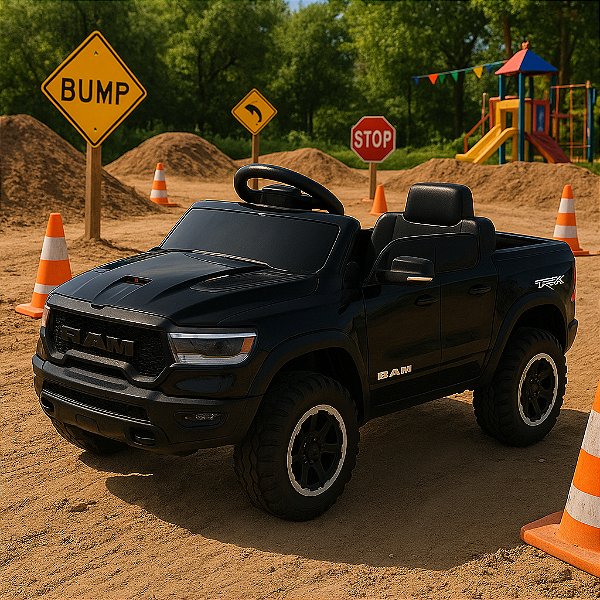 Carrinho Elétrico Dodge Ram - Aventura para os Pequenos